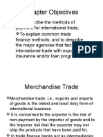 Methods of Payment for International Trade Explained