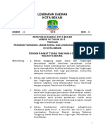 LD Perda Nomor 06 Tahun 2015 Tanggung Jawab Sosial Dan Lingkungan - CSR - Kota Bekasi