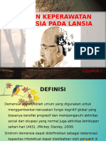 Askep Demensia Pada Lansia