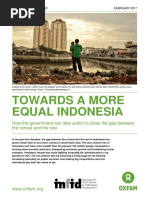 Towards a More Equal Indonesia