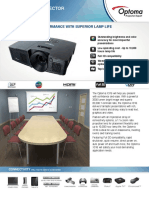 Optoma X316 XGA Desktop DLP Projector