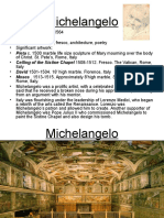 Michelangelo: Quicktime™ and A Tiff (Uncompressed) Decompressor Are Needed To See This Picture