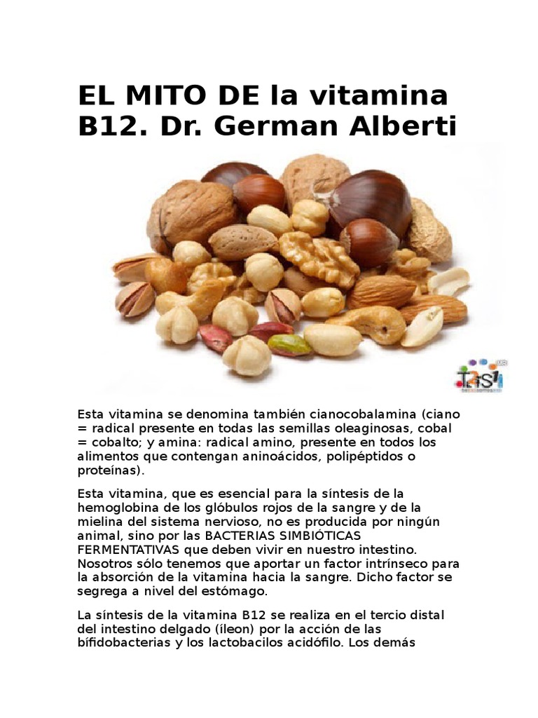 EL MITO DE La Vitamina B12 | PDF