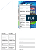 Training Passbook