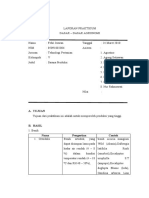 Sarana Produksi (Laporan Tetap Praktikum Dasar - Dasar Agronomi) Febri Irawan 05091002006 Teknik Pertanian UNSRI