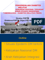 Kebijakan Pengendalian Diabetes Melitus