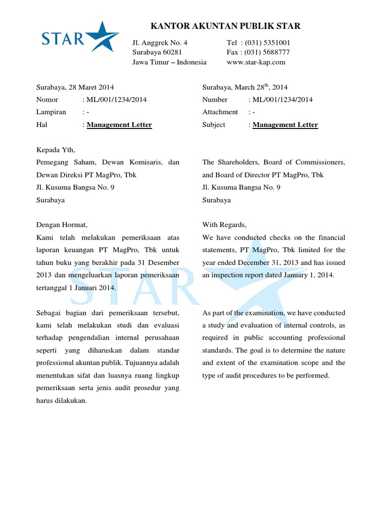 Temuan dan Rekomendasi Audit PT MagPro | PDF | Pengelolaan Keuangan & Uang