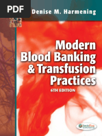 Download Modern Blood Banking Transfusion Practices - Harmening Denise M SRG by Victor Lage de Araujo SN341490234 doc pdf