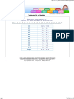 Medidas Do Papel A0 A1 A2 A3 A4 A5 PDF