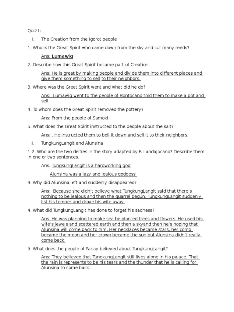 quiz-i-answer | Mythology | Traditional Stories