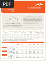 AZ 19-700 - ArcelorMittal - Steel Sheet Piles | PDF