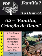 02 - Família, Criação de Deus