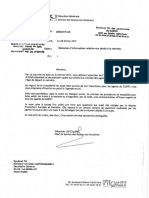 Note de Service Relative Aux Droits À La Retraite PDF