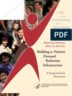 Building Nation's Demand Reduction Infrastructure: Reducing Substance Abuse in America