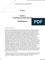 Marx - Carta A Ludwig Kugelmann 12 de Abril de 1871
