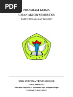 Program Kerja UAS Ganjil 2012