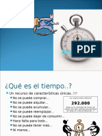 Presentancion Administracion Del Tiempo