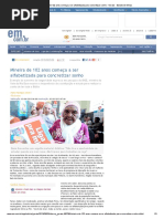 Mineira de 102 Anos Começa a Ser Alfabetizada Para Concretizar Sonho - Gerais - Estado de Minas