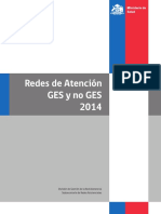 Redes de Atención GES y No GES 2014