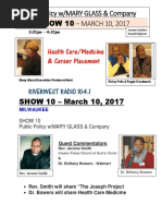 SHOW 10 - March 10, 2017