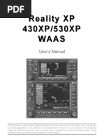 Reality XP GNS WAAS User's Guide PDF