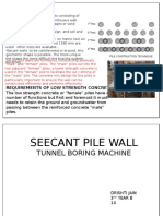 Secant Pile Construction: Requirements of Low Strength Concrete