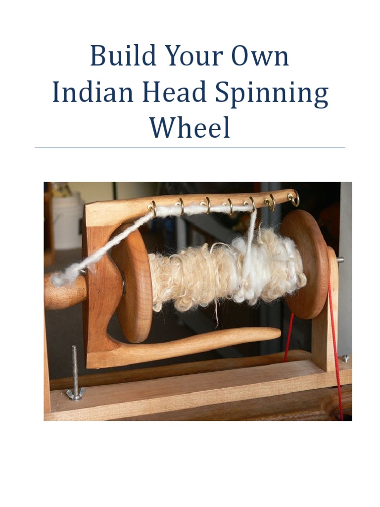 Indian Head Spinning Wheel PDF Belt (Mechanical) Yarn