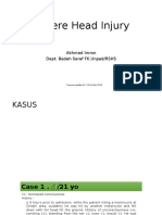 III.dr. Imran - Severe Head Injury, Trauma Update XII