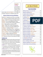 Bibliothèques Arduino