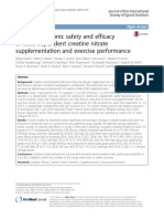 Acute and Chronic Safety and Efficacy of Dose DependeSupplementation and Exercise Performance.