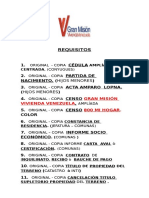 Requisitos Vivienda .. Gran Misión Vivienda Venezuela .. 2015