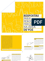 Respostas para Perguntas Frequentes Na Area de Voz PDF