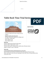 Table Rock Time Trial Series