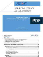 Argosy Collegiate Grade 6 Global Literacy Scope and Sequence