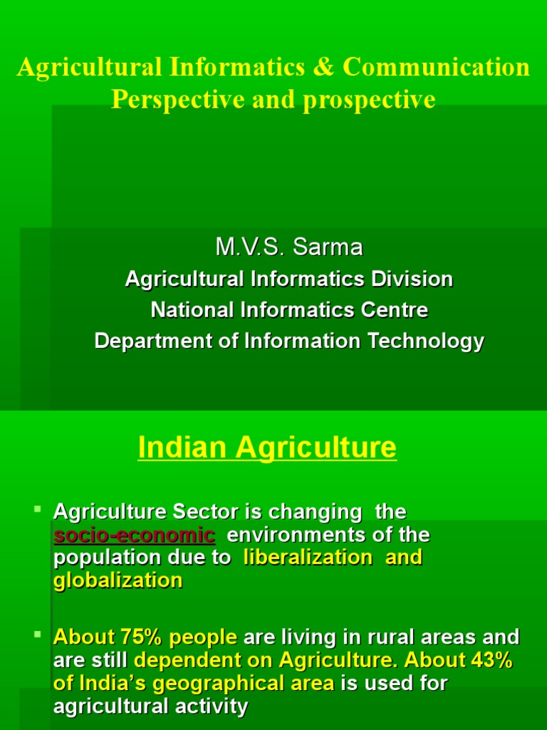 Indian Agriculture | PDF