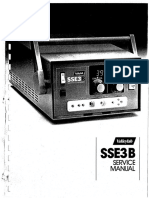 Valleylab SSE3B - Service Manual PDF