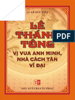 Lê Thánh Tông - Vị Vua Anh Minh Nhà Cách Tân Vĩ Đại - Lê Đức Tiết