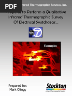 Electrical Switchgear IR Survey Example Pages