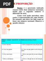 ( Aula 2 ) Razão e Proporção