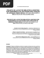 Projeto de layout de biblioteca
