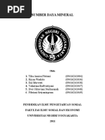 Download 78922442 Makalah Sumber Daya Mineral by Bobi Nack Tambang Obong SN341543618 doc pdf