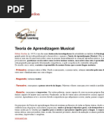 Teoria de Aprendizagem Musical - Edwin Gordon