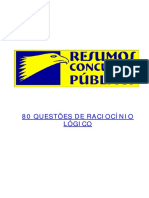 Raciocinio Logico 80 Questoes.pdf