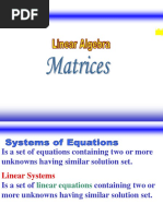 Lesson 1 - Matrices and Determinants