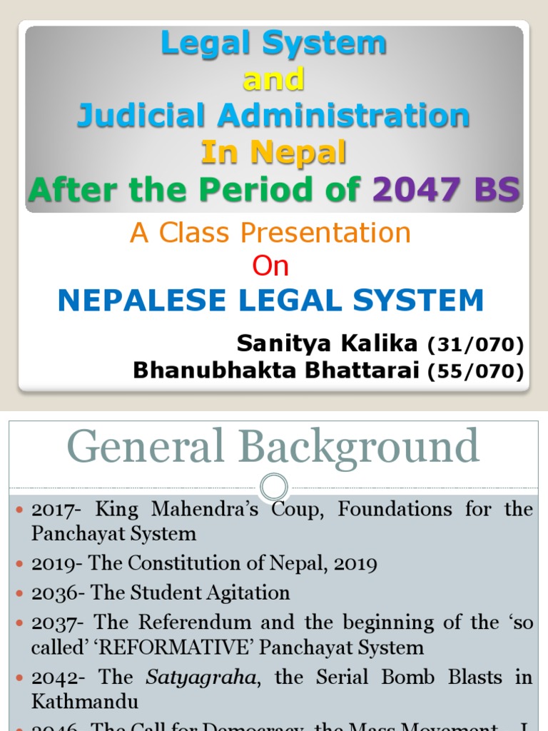 what is law in nepali language