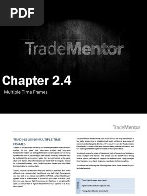 2 4 Multiple Time Frames Pdf Foreign Exchange Market Economics - 