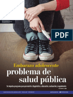 Embarazo Adolescente: Problema de Salud Pública
