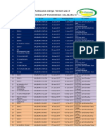 PuskESMAS Kalibaru 2017 Dental Checkup Schedule