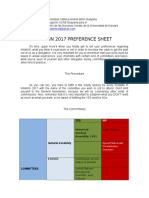 Hnmun 2017 Preference Sheet: Ecosoc