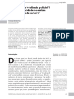 Aula 11 Medeiros Violência Policial Direitos Moralidades RiodeJaneiro Dilemas 2015